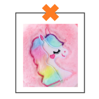 Crossbody tasje unicorn rond roze